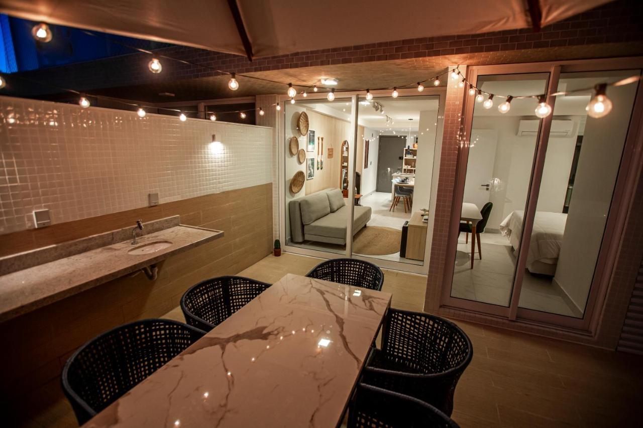 Apartamento Com Jacuzzi Na Beira Mar De Joao Pessoa No Branco Haus Exterior photo