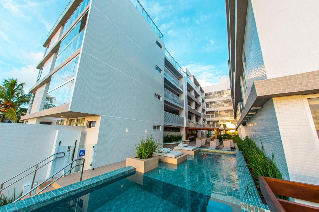 Apartamento Com Jacuzzi Na Beira Mar De Joao Pessoa No Branco Haus Exterior photo